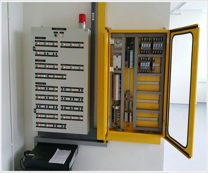 Customize control panel with solenoid valve control